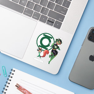 Chip & Green Lantern Sticker