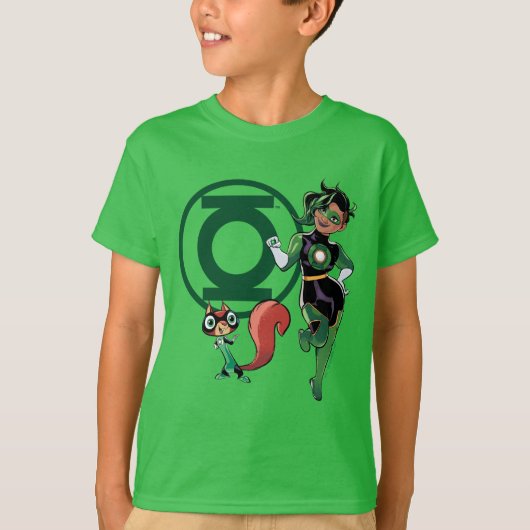 Chip & Green Lantern T-shirt (Voorkant)