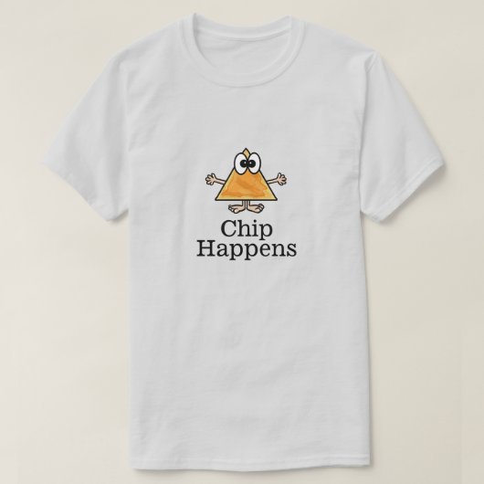 Chip Happens Natcho T-shirt (Design voorkant)