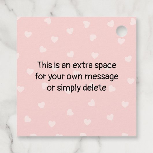 Chip Hoera Het is Valentijnsdag Bedankjes Labels (Achterkant)