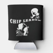 Chip Leader® Casino Dames Blikjeskoeler (Achterkant)