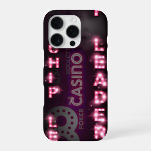 Chip Leader casino verlichting iPhone 16 Pro Hoesje