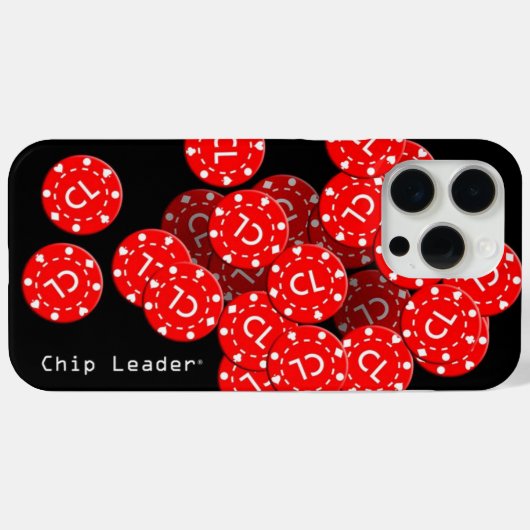 Chip Leader chips Case-Mate iPhone Case (Achterkant (horizontaal))