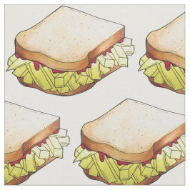 Chip Shop Butty Sandwich UK Stof