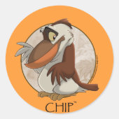 CHIP-sticker Ronde Sticker (Voorkant)