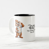 Chip Tweekleurige Koffiemok (Voorkant links)