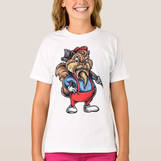 Chip Wood Cutter T-shirt (Voorkant)