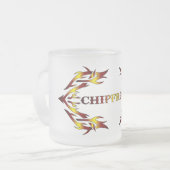 ChipFroce Glas Mok (Voorkant links)