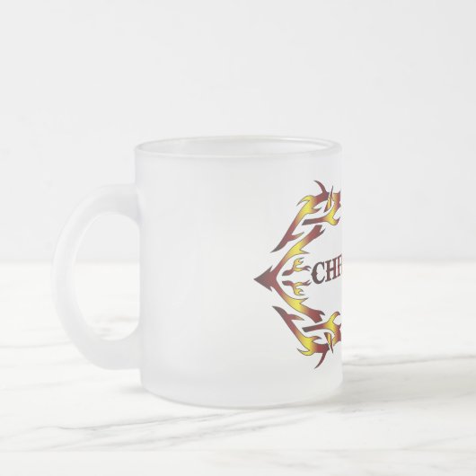 ChipFroce Glas Mok (Links)