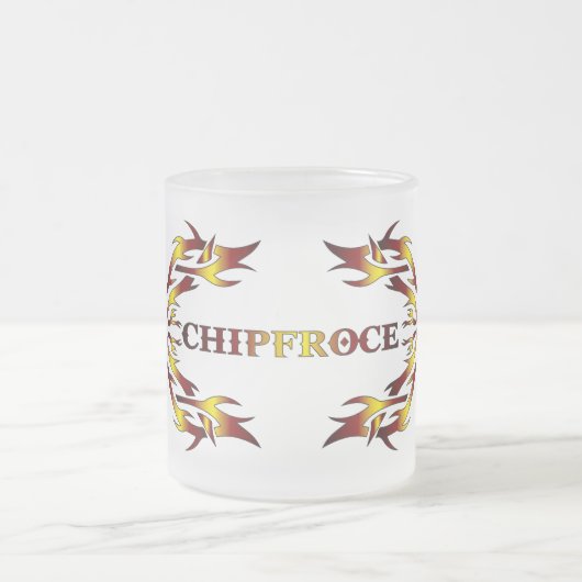 ChipFroce Glas Mok (Center)
