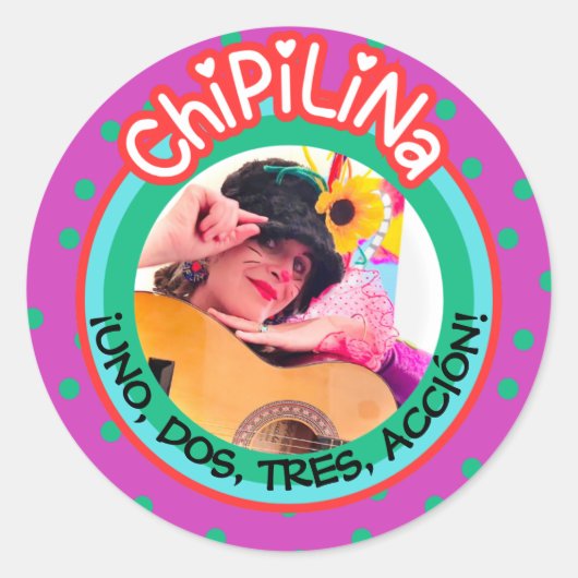ChiPiliNa Sticker (Voorkant)