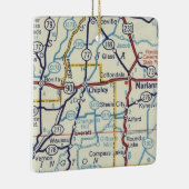 Chipley FL  Map Keramisch Ornament (Rechts)