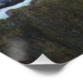 Chipmonk in de sneeuw perfect poster (Hoek)