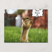 Chipmun Praying Plese ForGeef me Briefkaart (Voorkant)