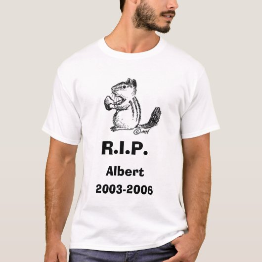 chipmunk3, 2003-2006, R.I.P., Albert T-shirt (Voorkant)