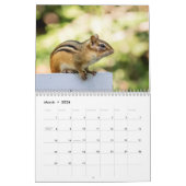 Chipmunk 2026 kalender (Mar 2026)