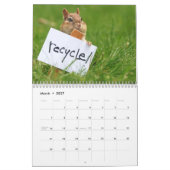Chipmunk Adventures 2012 Calendar Kalender (Mar 2027)