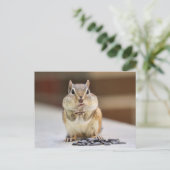 Chipmunk Afbeelding Briefkaart (Staand voorkant)