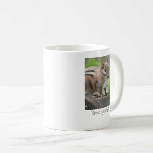 Chipmunk Artwork Koffiemok (Voorkant rechts)