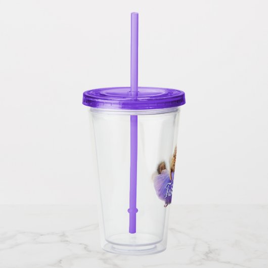 Chipmunk Ballerina Duo Acryl Drinkbeker (Rechts)