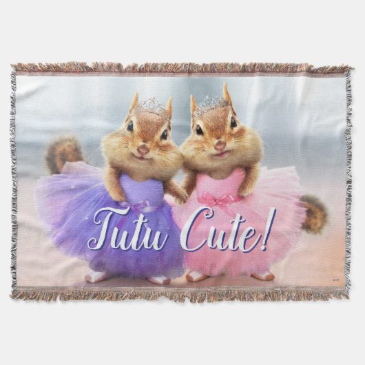 Chipmunk Ballerina Duo Deken (Voorkant)