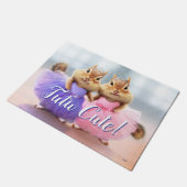 Chipmunk Ballerina Duo Deurmat (Schuin)