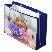 Chipmunk Ballerina Duo Groot Cadeauzakje (Voorkant Gekanteld)