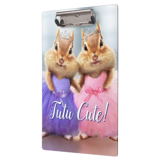 Chipmunk Ballerina Duo Klembord (Links)