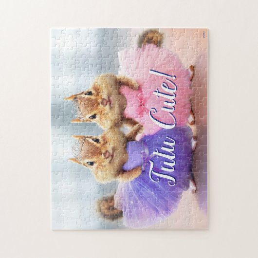 Chipmunk Ballerina Duo Legpuzzel (Verticaal)