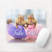 Chipmunk Ballerina Duo Muismat (Met muis)