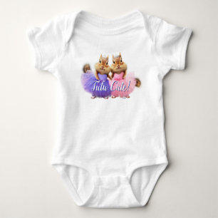Chipmunk Ballerina Duo Romper