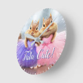 Chipmunk Ballerina Duo Ronde Klok (Hoek)