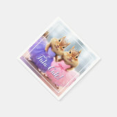 Chipmunk Ballerina Duo Servet (Hoek)