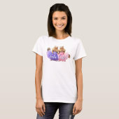 Chipmunk Ballerina Duo T-shirt (Voorkant volledig)