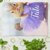 Chipmunk Ballerina Duo Theedoek (Gevouwen)