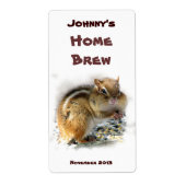 Chipmunk Bier Label (Voorkant)