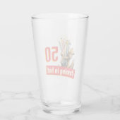 Chipmunk Birthday Candles Glas (Achterkant)