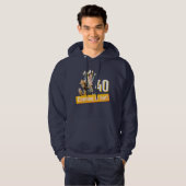 Chipmunk Birthday Candles Hoodie (Voorkant volledig)