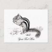 Chipmunk Briefkaart (Voorkant)