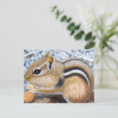 Chipmunk Briefkaart (Staand voorkant)
