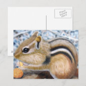 Chipmunk Briefkaart (Voorkant / Achterkant)
