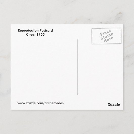 Chipmunk Briefkaart (Achterkant)