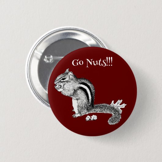 Chipmunk Button (Voorkant /achterkant)