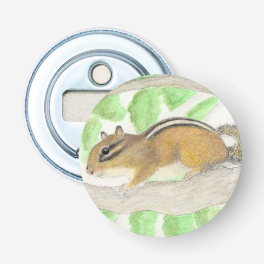 Chipmunk Button Flesopener (Voorkant)