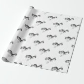Chipmunk Cadeaupapier (Uitgerold)