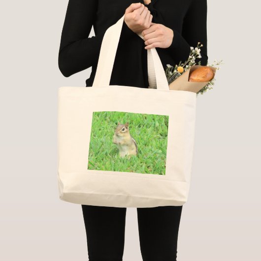 Chipmunk canvas tas (Voorkant (product))