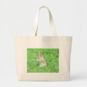 Chipmunk canvas tas (Voorkant)