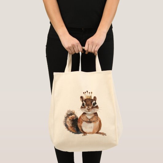 Chipmunk Canvas tassen (Voorkant (product))