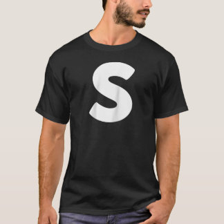 Chipmunk Carnival Group kostuum letter S Bleu Hall T-shirt