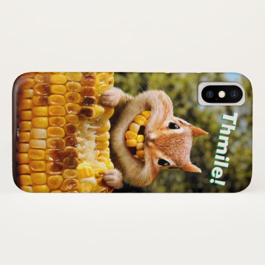 Chipmunk Eating Corn Case-Mate iPhone Case (Achterkant (horizontaal))